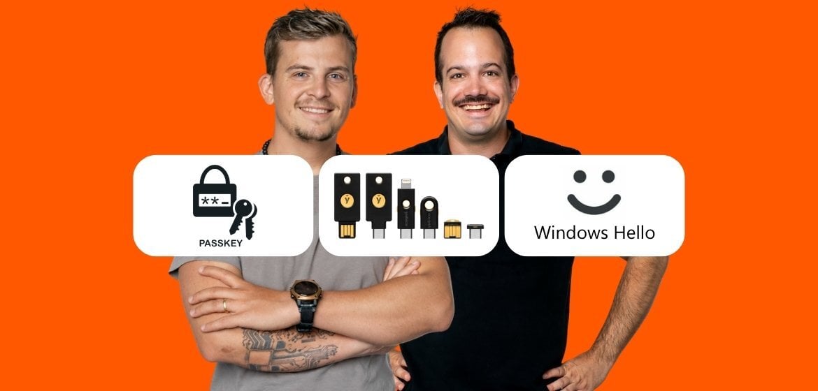 Passwortlose Anmeldung mit Passkeys, YubiKey und Windows Hello for Business
